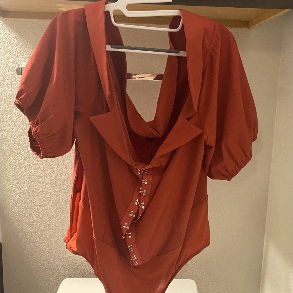 Red Bodysuit